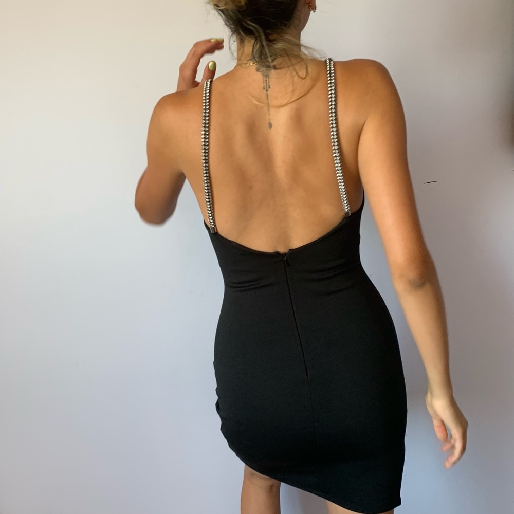 TOPSHOP LITTLE BLACK DRESS - Picture 3 of 4